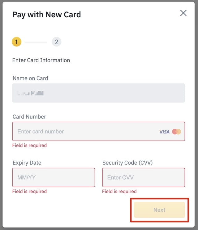 Binance Kart Bilgilerini Girme 2022