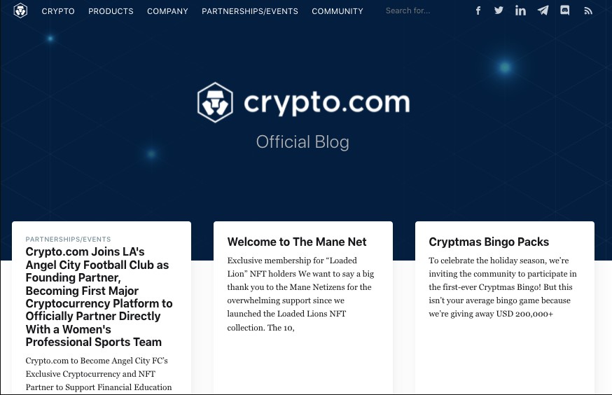 En iyi kripto blogları 2022 crypto.com