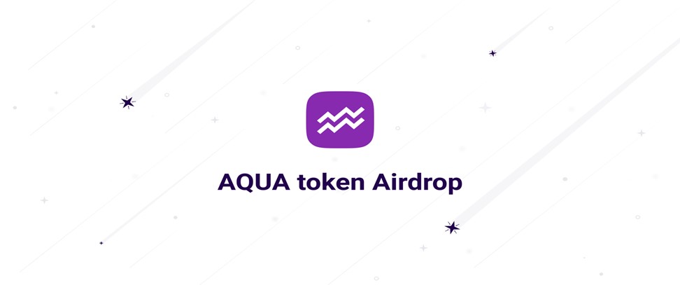 Aidrop Listeleri 2022: Aqua token airdrop 2022