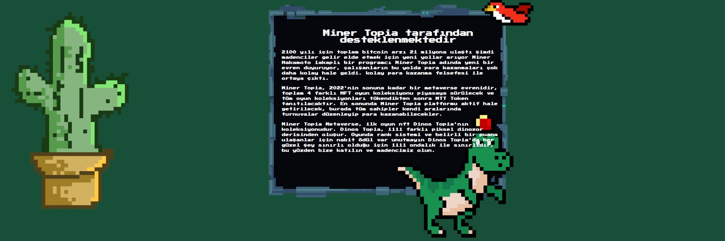 Dinos Topia NFT Projesi Nedir?
